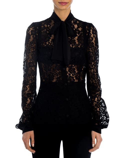 dolce gabbana blouse|dolce and gabbana lace top.